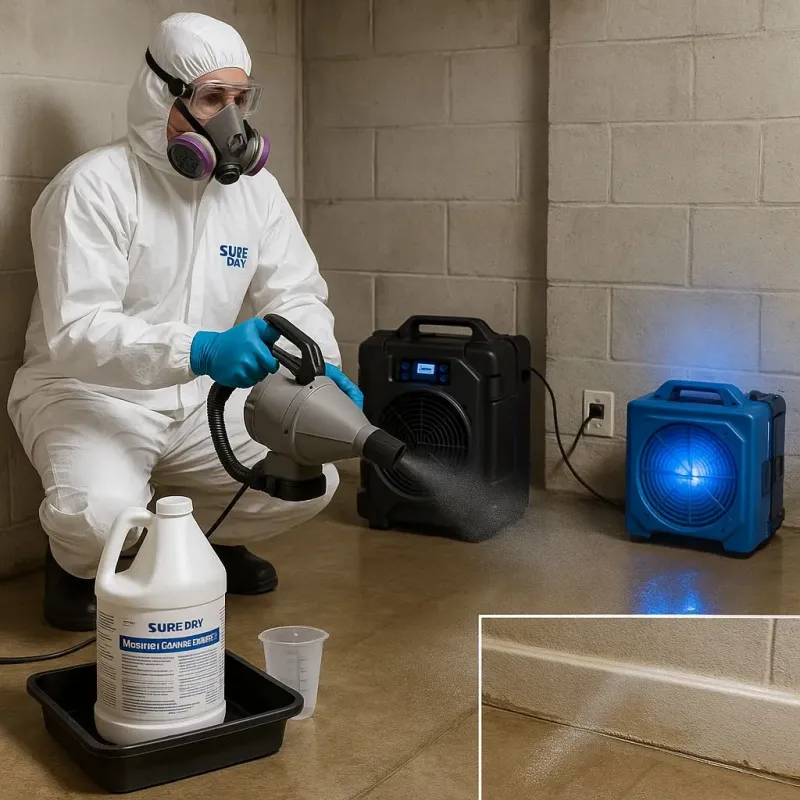 Sanitization and Odor Removal process in Lansing, NY