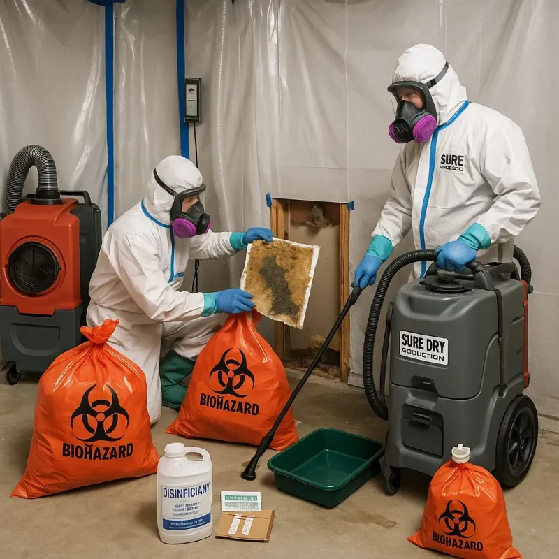 Contaminated Water Handling Protocols process in Lansing, NY
