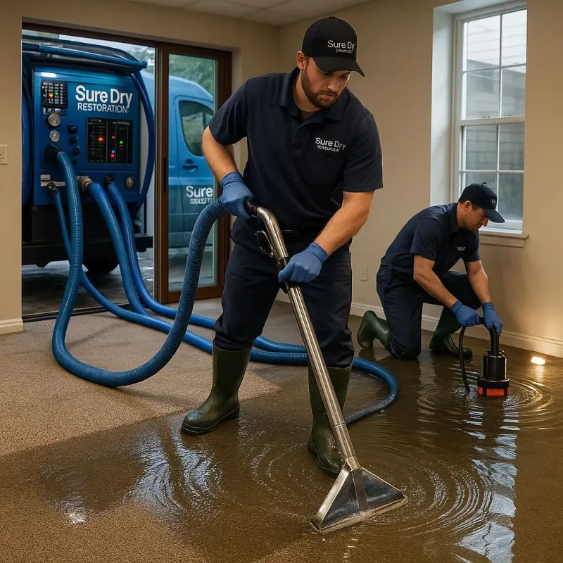Water Extraction and Removal process in Lansing, NY